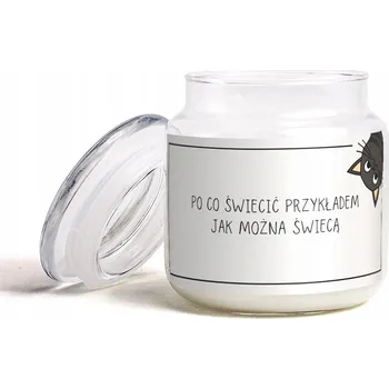 Svíčka Parafínová vonná svíčka Bavlna Prezentonauci 1 ks