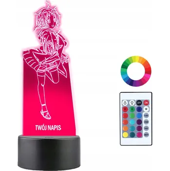 Lampička Plexido vícebarevná Noční lampa