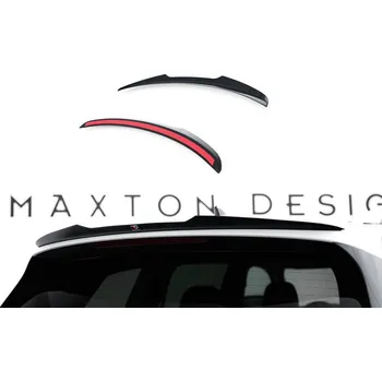 Auto-moto Prodloužení spoileru Volkswagen Atlas R-Line Mk1 Facelift 2 černý lesklý plast