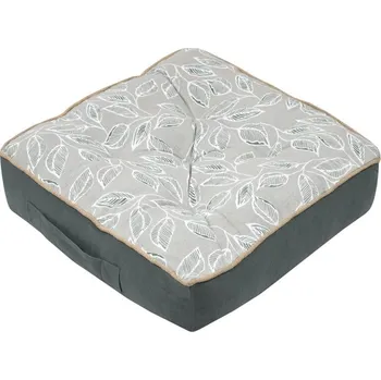 Polštář Sedací polštář na zem MANISA zelená 45x45 cm France