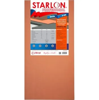 Stavební fólie Mirel Vratimov Pěnová podložka STARLON - 6mm
