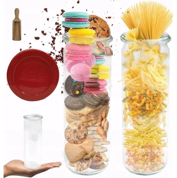 Sklenice Sklenice WECK silikonové víčko na zavařovací sklenice 600ml CYLINDER