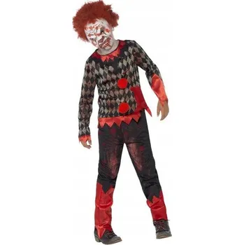 Karnevalový kostým KOSTÝM ZLÉHO KLAUNA PAJACA KLAUN HALLOWEEN 128