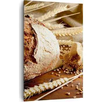 Obraz Velký obraz do obýváku XXL 80x120 chléb moderní na plátně obrazy