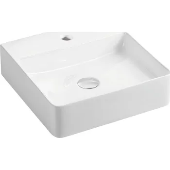 Umyvadlo Mereo Umyvadlo na desku i zavěšení bez přepadu, 330x290x110 mm, keramické UC332911