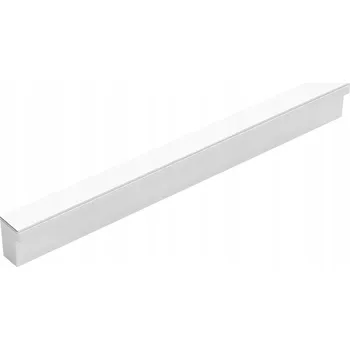 Nábytkové kování Nábytková úchytka klasická stříbrná lesklá 16 x 1,8 x 1,2 cm