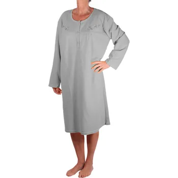 Body Jíťa froté noční košile 3N-784-10 M světle šedá