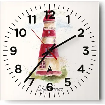 Hodiny Nástěnné hodiny do obýváku 40x40 Lucerna Bezhlučné hodiny na skle Tiché