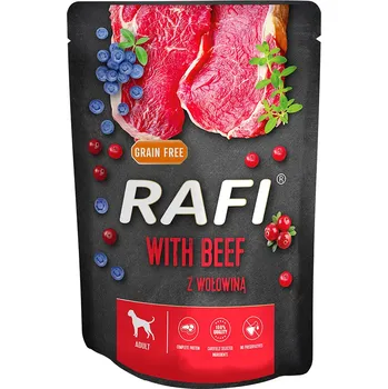 Krmivo pro psa 10x300g Rafi Dog Rind - hovězí
