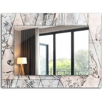 Zrcadlo Zrcadlo Tulup nástěnné obdélníkové 800 x 600 mm