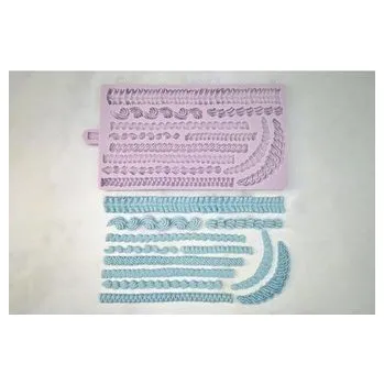 Forma na pečení Silikonová forma malé lambeth krajky - Karen Davies