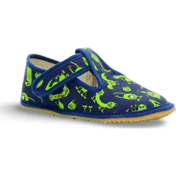 Chlapecké bačkory Beda barefoot přezůvky Monsters Velikost: EU 32