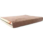 Matrace Aminela - 100x70x10cm Half and Half hnědá/béžová