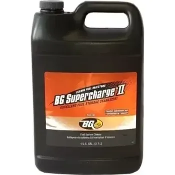 aditivum BG Products BG 2021 SC2 Supercharge II - Benzínový kondicionér pro odstranění usazenin a stabilizace paliva 3,78 l