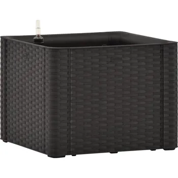 Truhlík Samozavlažovací truhlík, vyvýšený záhon STEFANPLAST NATURAL DELUXE 43 antracit