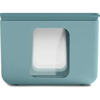 Svačinový box BlimPlus Krabička na jídlo PEEK BOX QUADRO Teal vel. M