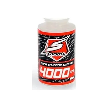 SWORKz silikonový olej pro diferenciál 4.000Cps, 60ml, 1 ks. - expresní doprava