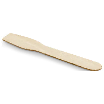 Jednorázové nádobí Pacovis Lžička na zmrzlinu 96mm dřevěná (100ks)