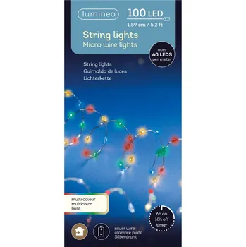 Vánoční dekorace Vánoční osvětlení na stromeček Kaemingk do interiéru 159 m, 51 - 100 žárovek