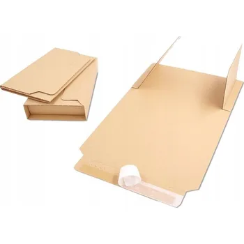 Karton Kartonová krabice skládací heykapak hnědá 22x16x5 cm 380 g/m2 25 ks