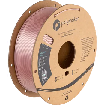 Filament Polymaker PolyLite PLA - Silk Rose Gold