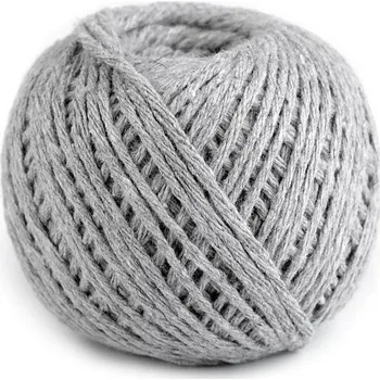 Příze Bavlněný provázek macrame Ø2 mm Varianta: 2 šedá holubí, Balení: 1 ks