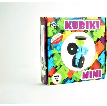 ostatní stavebnice Abino Kubiki Mini Llama Stavebnice 9,5x9,5x2,5 cm
