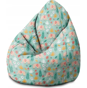 Sedací pytel Taburet do Dětského Pokoje Sedací Vak Hruška Křeslo Sako XXL MIX