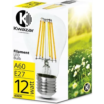 Žárovka LED žárovka E27 Filament 12W Edison neutrální