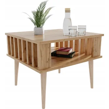 Konferenční stolek Konferenční stolek Malecki Meble obdélníkový 55 x 50 x 45 cm dub wotan