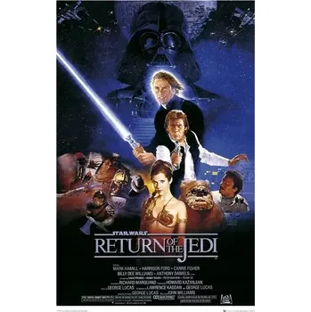 Obraz Plakát Návrat Jediho bez rámu 61 x 91,5 cm