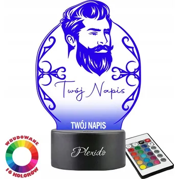 Lampička Plexido vícebarevná Noční lampa