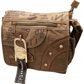 COOLKOUSKY taška přes rameno Pilot I khaki