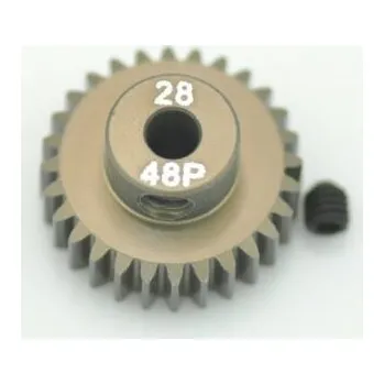 RC model auta Serpent Motor - pinion alu hard 48P / 28T SER120166 - expresní doprava