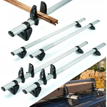 Příčník na automobil Střešní nosič příčníky NISSAN NV400 2010- L1 / L2 / L3 | 4 tyče