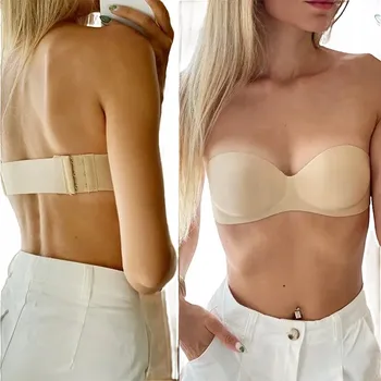 Podprsenka LoveSex bezešvá podprsenka béžová velikost C