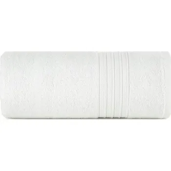 Ručník Malý ručník na ruce 30x50 z modalu s ozdobnými proužky bílý