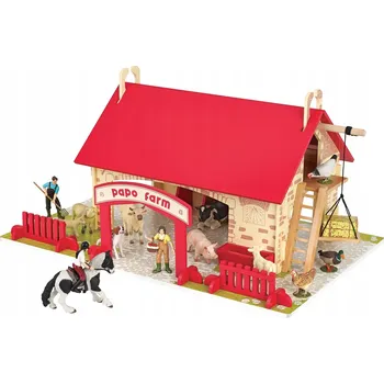 Figurka DŘEVĚNÁ FARMA - PAPO - 60106