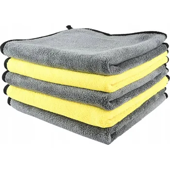 Utěrka 5x Utěrka z mikrovlákna 40x40 cm 600 g/m2 na mytí a sušení