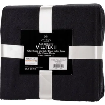 deka Deka Euromat polyester 130 cm x 170 cm černá