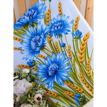 Utěrka Kuchyňská utěrka - modrá chrpa