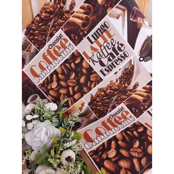 Utěrka Kuchyňská utěrka - kávový patchwork