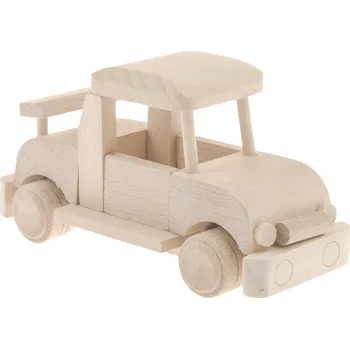 Obraz BROUK dřevěná hračka decoupage auto PL pro děti