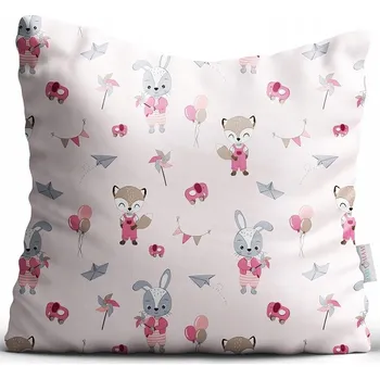 Polštář POVLEČENÍ NA POLŠTÁŘEK JASIEK 40x40 cm DEKORAČNÍ PREMIUM BABYMAM