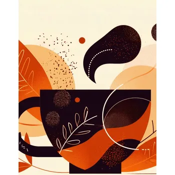 Plakát Plakát Vějíř tepla bez rámu 21 x 29,7 cm