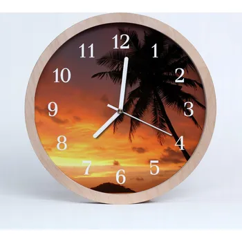 Hodiny Nástěnné hodiny Tulup vícebarevné 30 cm