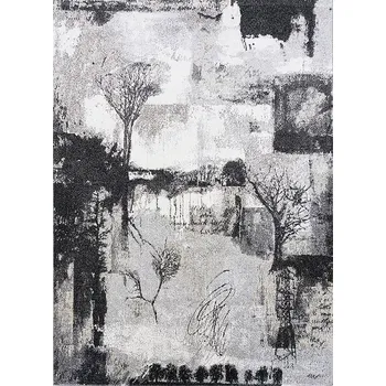 Koberec KOBEREC 140x190 ŠEDÝ NEJTLUSTŠÍ MÓDNÍ VLYS