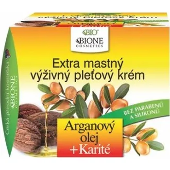 Pleťový krém Bione Cosmetics Arganový olej & Karité extra mastný výživný pleťový krém pro všechny typy pleti 51 ml