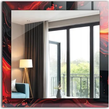 Zrcadlo Nástěnné Zrcadlo Tulup čtverec 600 x 600 mm