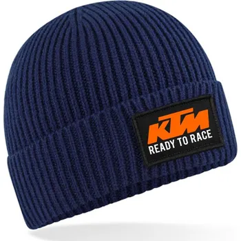 Čepice FELPA Zimní čepice s motivem KTM READY TO RACE, více barev Velikost.: Modrá